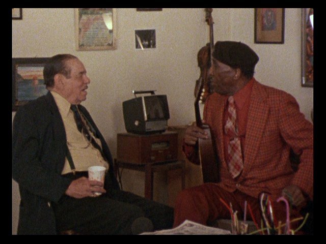 Screen capture from Louie Bluie