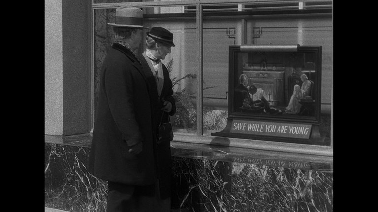 Screen capture from Make Way for Tomorrow