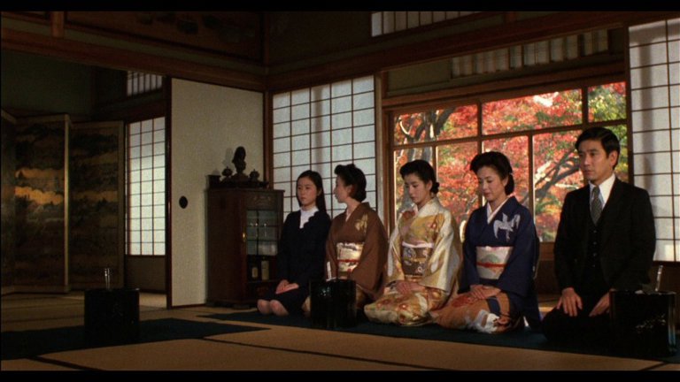 Screen capture from The Makioka Sisters