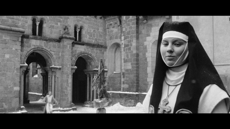 Screen capture from Marketa Lazarová