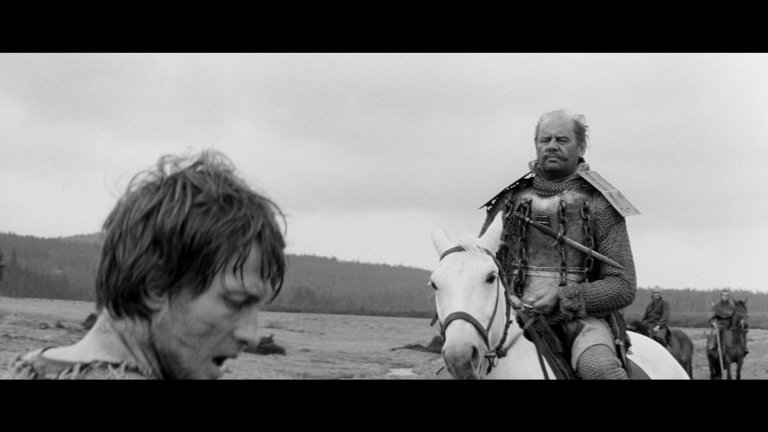 Screen capture from Marketa Lazarová