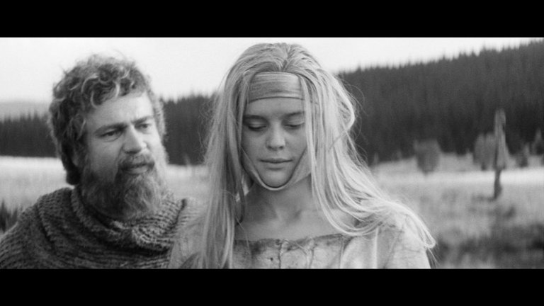 Screen capture from Marketa Lazarová
