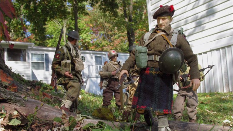 Screen capture from Marwencol