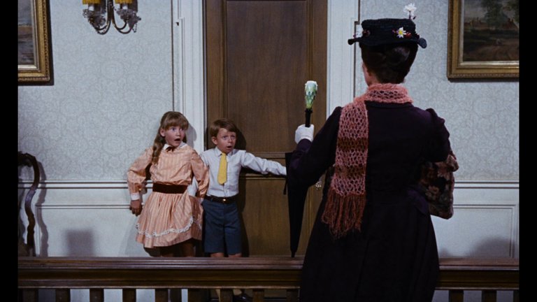 Screen capture from Mary Poppins