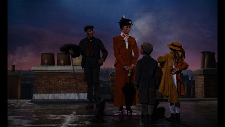 Screen capture from Mary Poppins