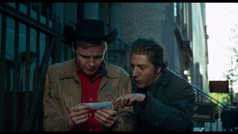 Screen capture from Midnight Cowboy