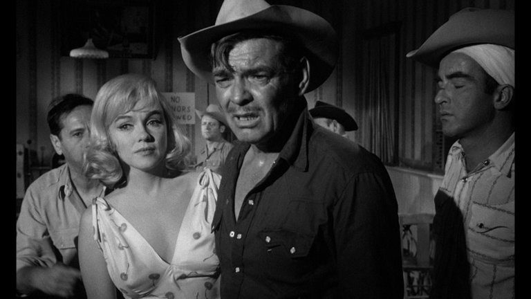 Screen capture from The Misfits