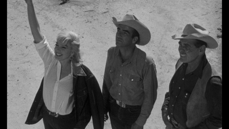 Screen capture from The Misfits