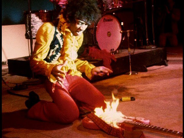Screen capture from Monterey Pop