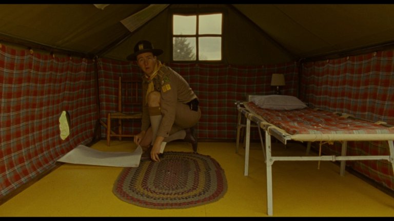 Screen capture from Moonrise Kingdom