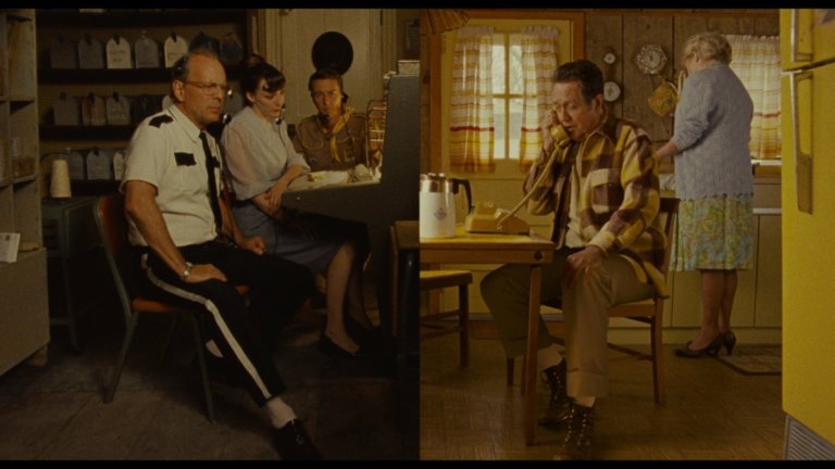 Screen capture from Moonrise Kingdom