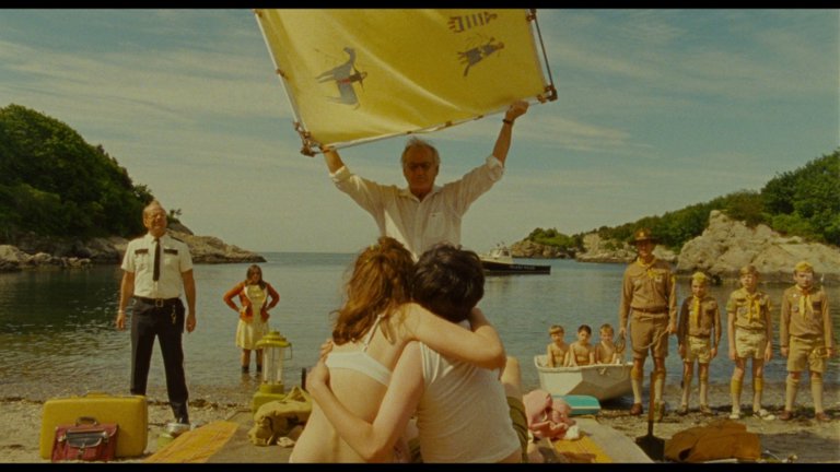 Screen capture from Moonrise Kingdom
