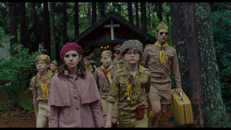 Screen capture from Moonrise Kingdom