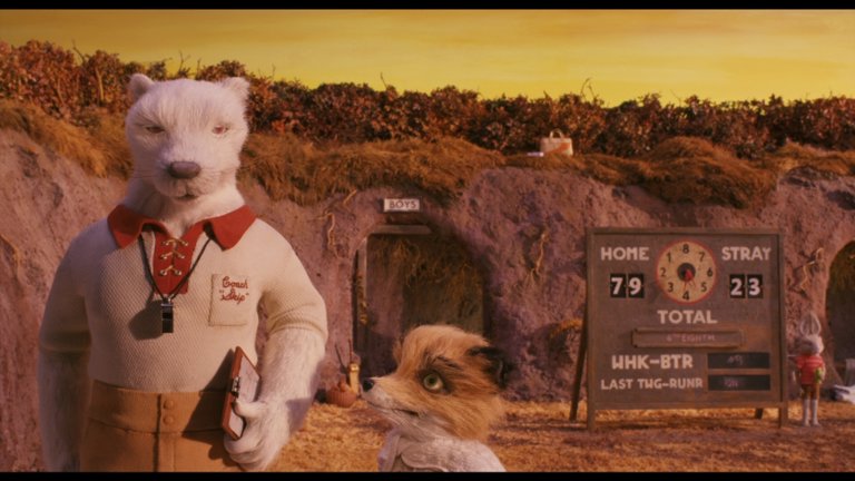Screen capture from Fantastic Mr. Fox
