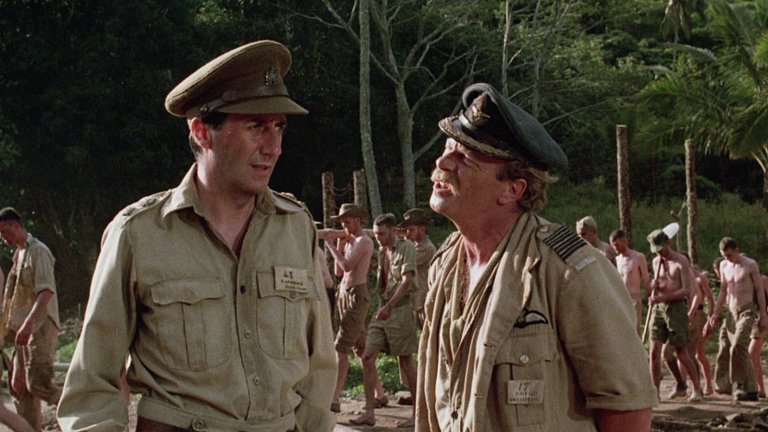 Screen capture from Merry Christmas Mr. Lawrence