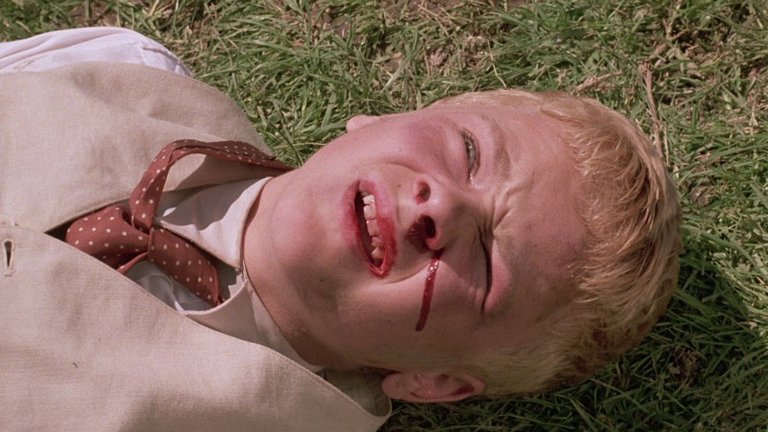 Screen capture from Merry Christmas Mr. Lawrence
