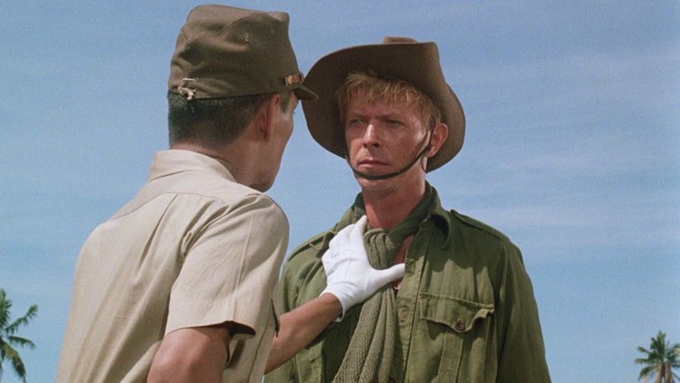 Screen capture from Merry Christmas Mr. Lawrence