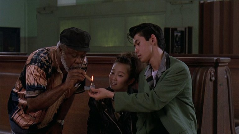 Screen capture from Mystery Train