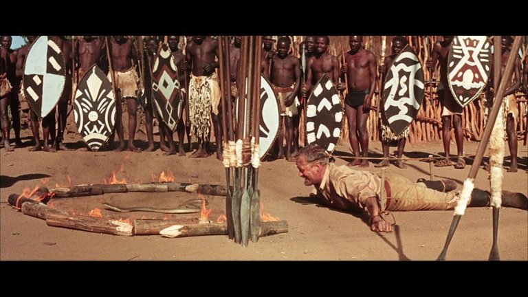 Screen capture from The Naked Prey