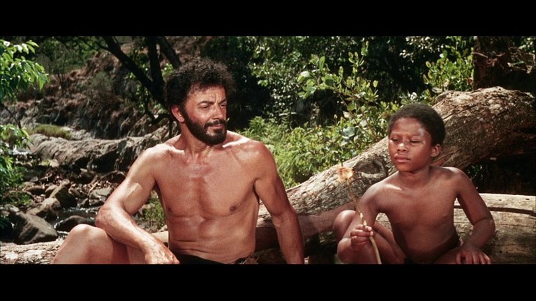 Screen capture from The Naked Prey
