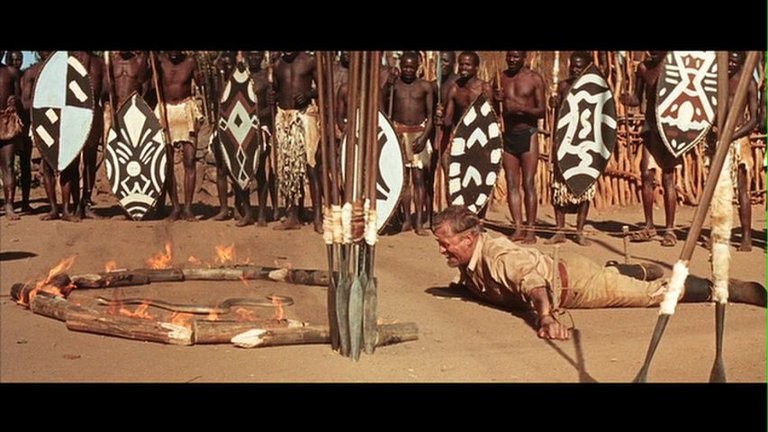 Screen capture from The Naked Prey