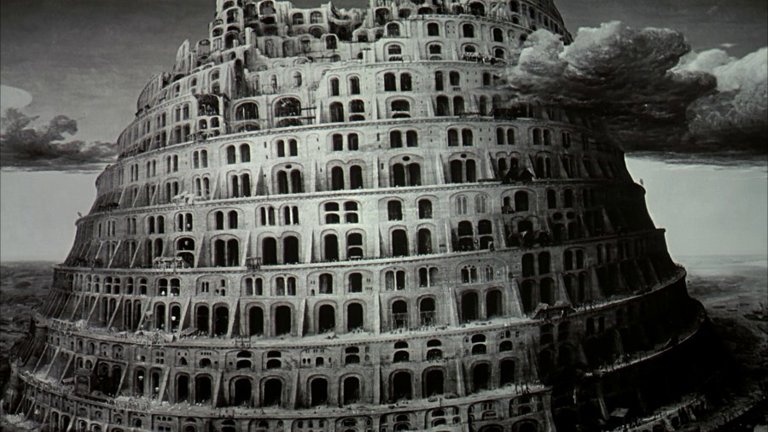 Screen capture from Naqoyqatsi