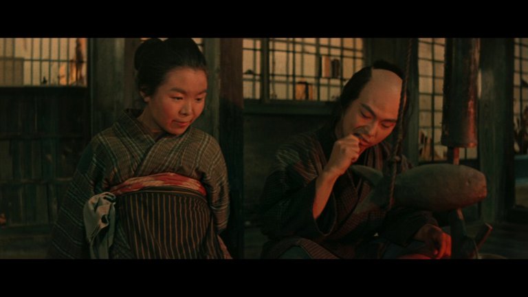 Screen capture from The Ballad of Narayama