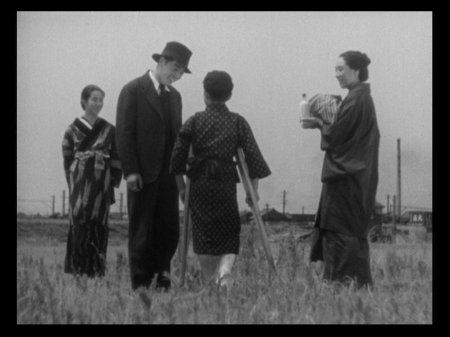 Screen capture from The Only Son/There Was a Father: Two Films by Yasujiro Ozu