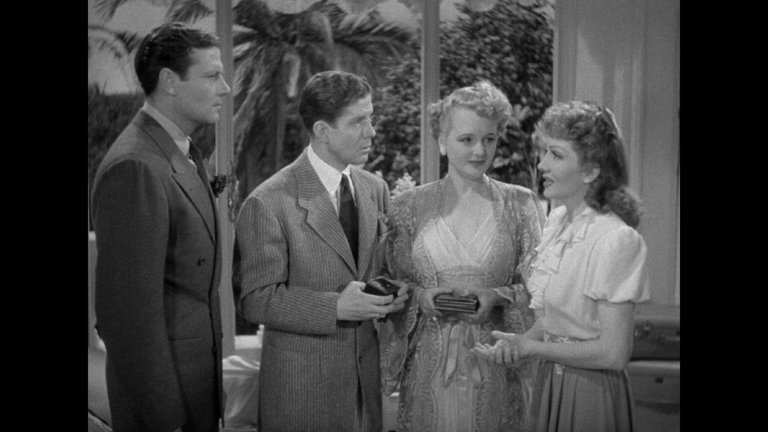 Screen capture from The Palm Beach Story