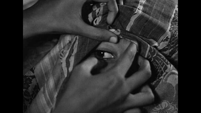 Screen capture from Pather Panchali