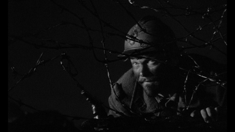 Screen capture from Paths of Glory