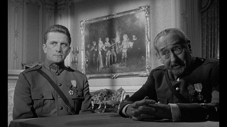 Screen capture from Paths of Glory
