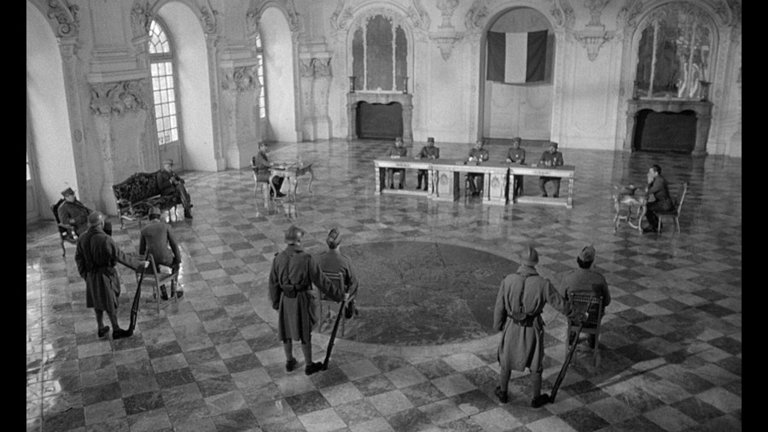 Screen capture from Paths of Glory