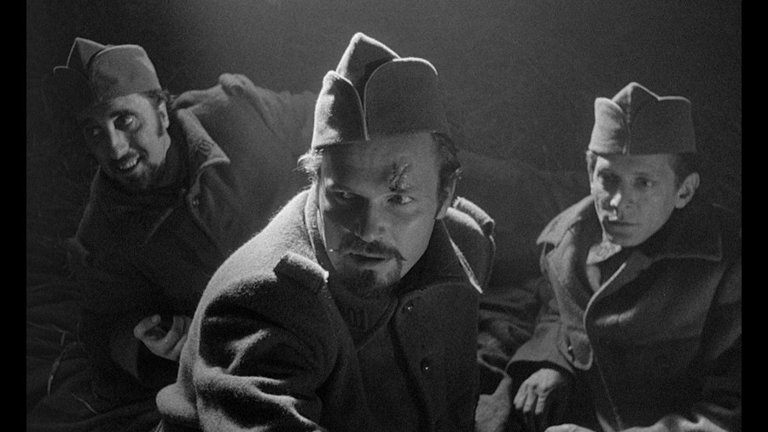Screen capture from Paths of Glory