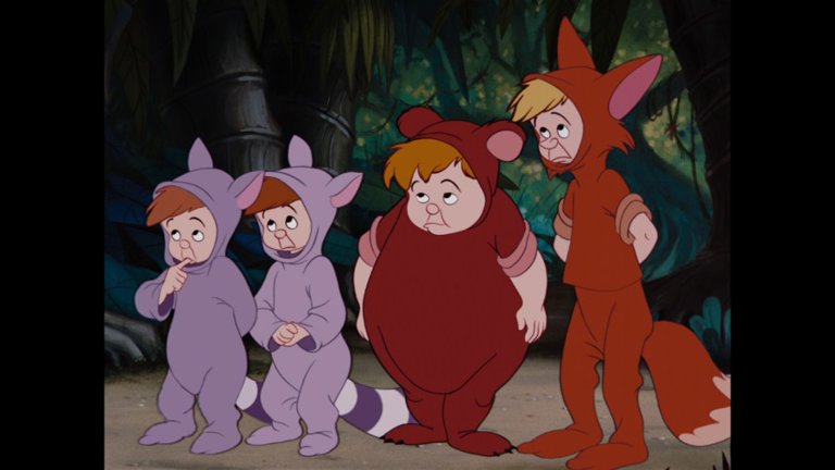 Screen capture from Peter Pan