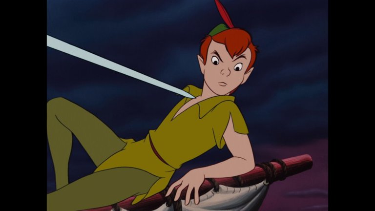 Screen capture from Peter Pan