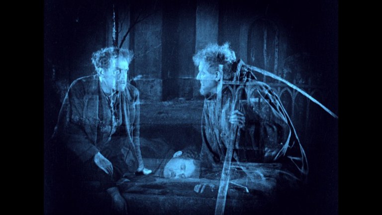 Screen capture from The Phantom Carriage