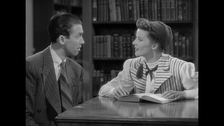 Screen capture from The Philadelphia Story