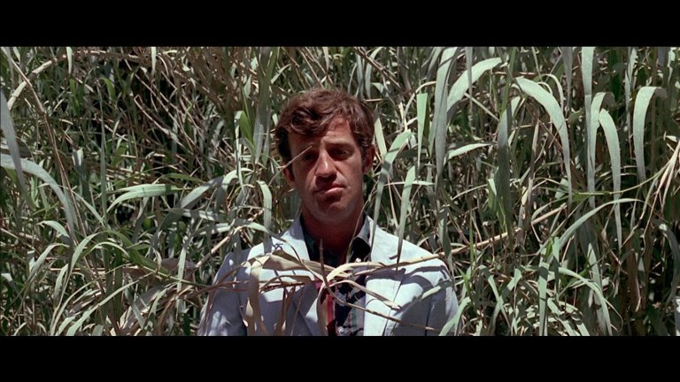 Screen capture from Pierrot le fou