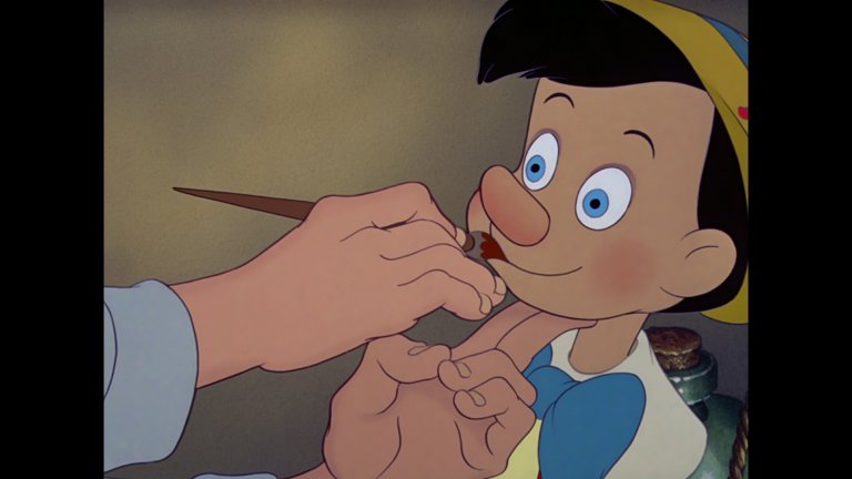 Screen capture from Pinocchio