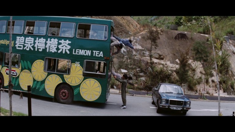 Screen capture from Police Story/Police Story 2