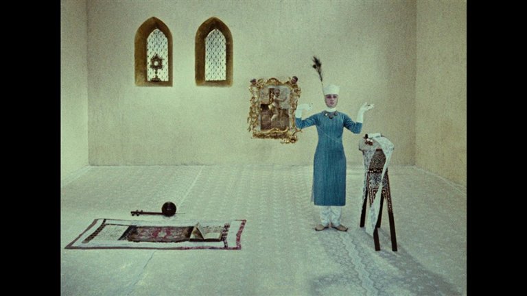 Screen capture from The Color of Pomegranates