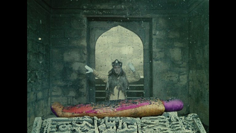 Screen capture from The Color of Pomegranates