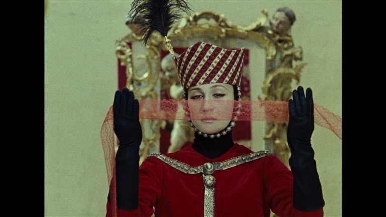 Screen capture from The Color of Pomegranates
