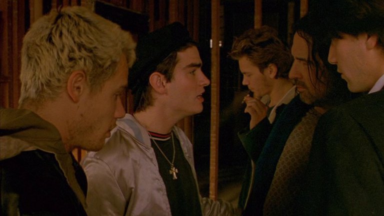 Screen capture from My Own Private Idaho
