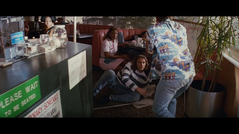 Screen capture from Pulp Fiction