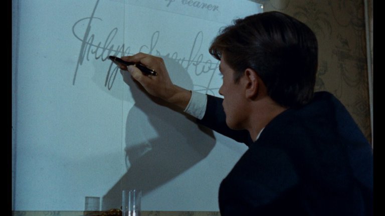 Screen capture from Purple Noon