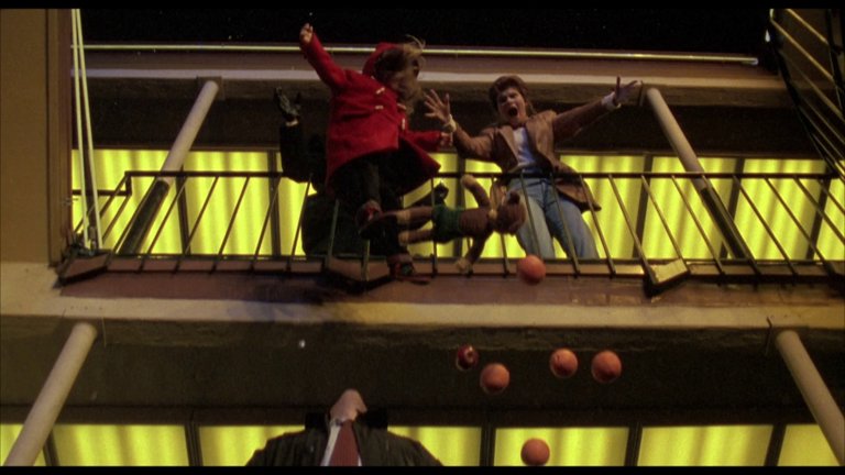 Screen capture from Raising Cain