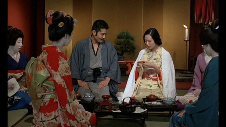 Screen capture from In the Realm of the Senses