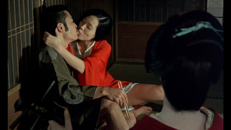Screen capture from In the Realm of the Senses